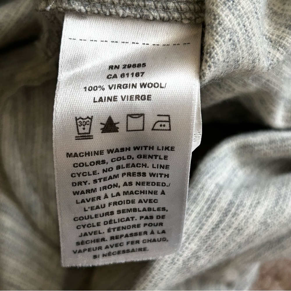 Pendleton Wool Cropped Long Sleeve Button Down Lo… - image 5